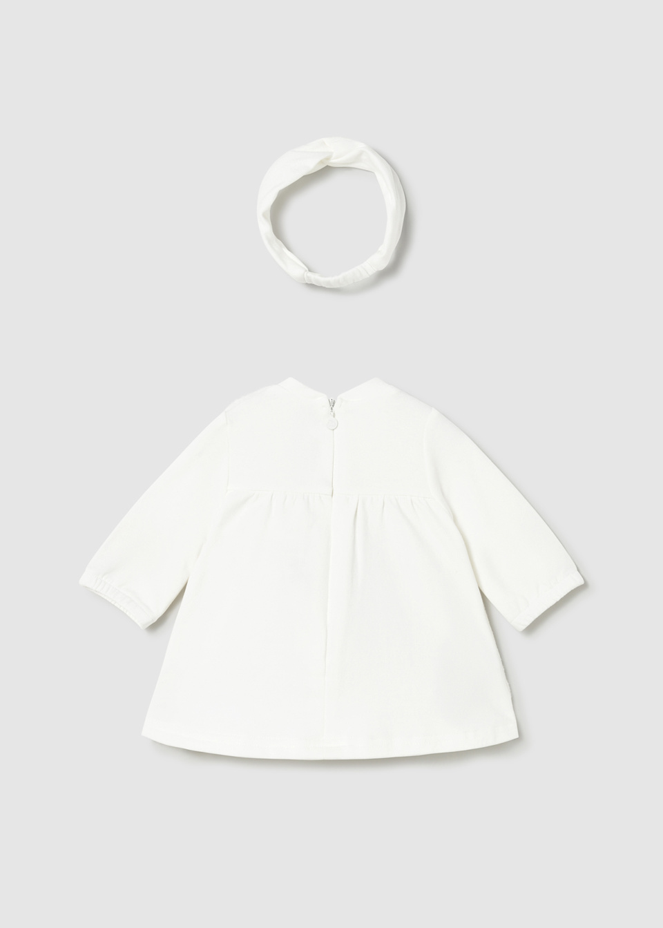 Newborn Girl Dress with Purse