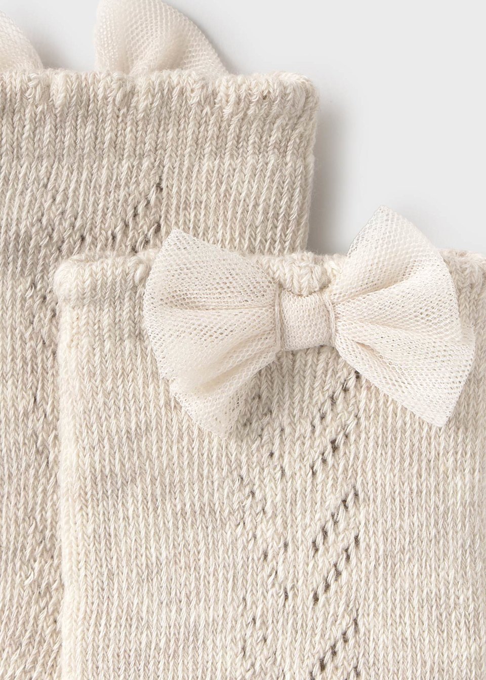 Calcetín alto vestir bebé