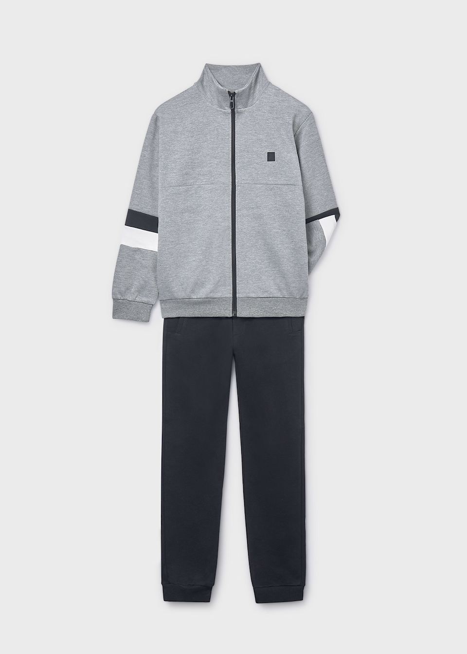 Boys basic striped tracksuit