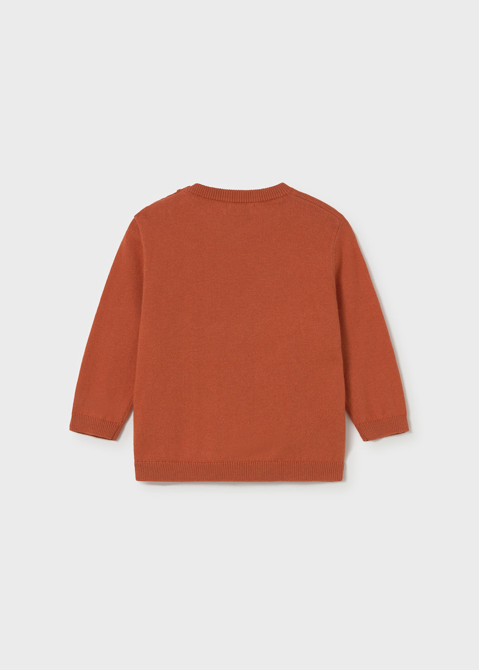 Pullover mit Intarsia Motiv Baby