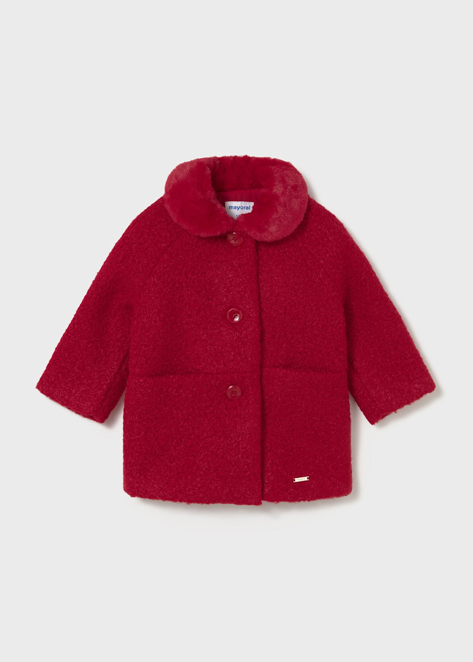 Baby fluffy coat