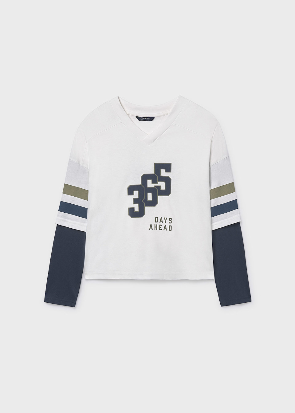 Boys double sleeve T-shirt