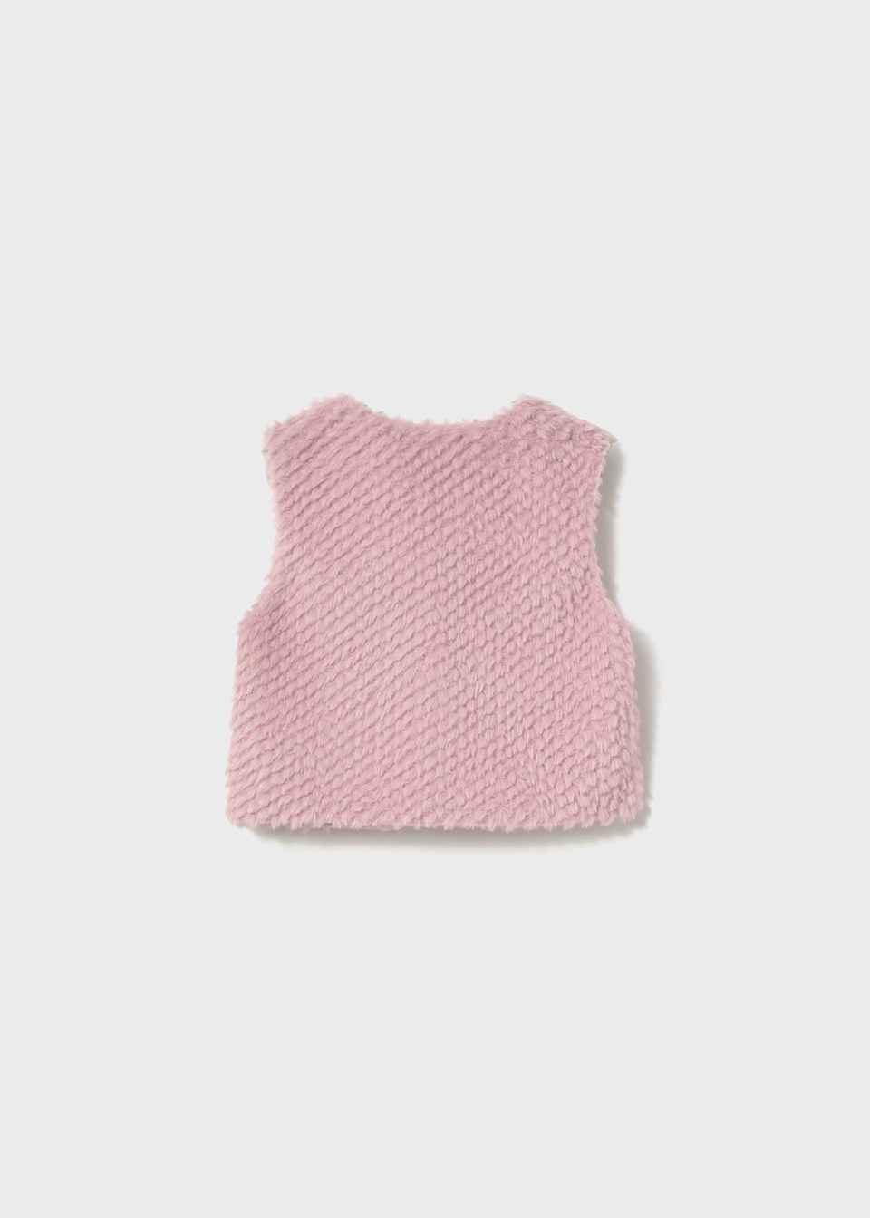Baby fluffy waistcoat