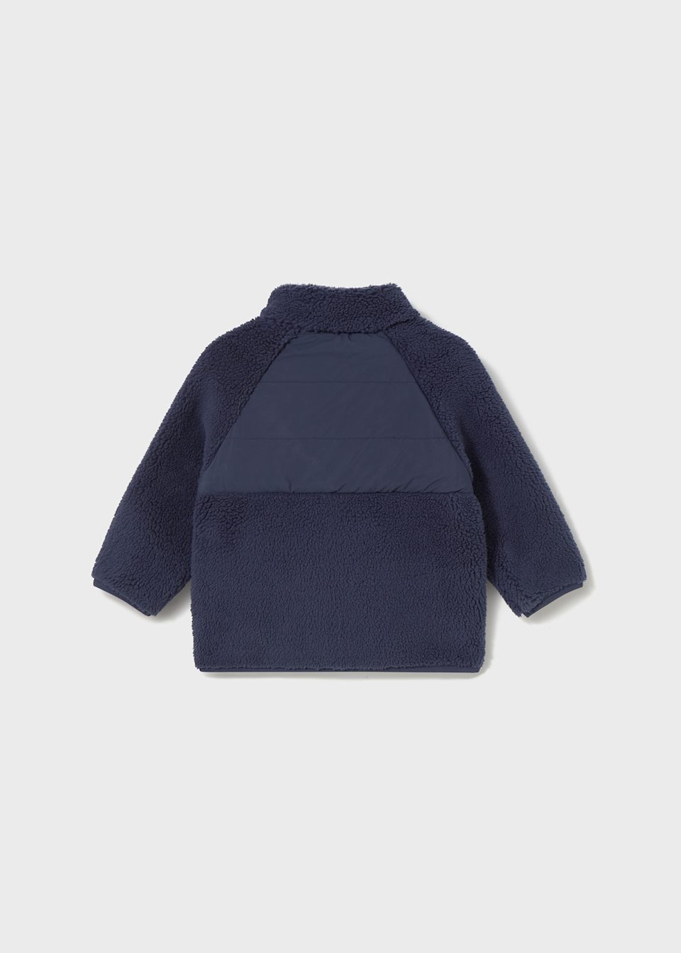 Baby sheepskin zip hoody