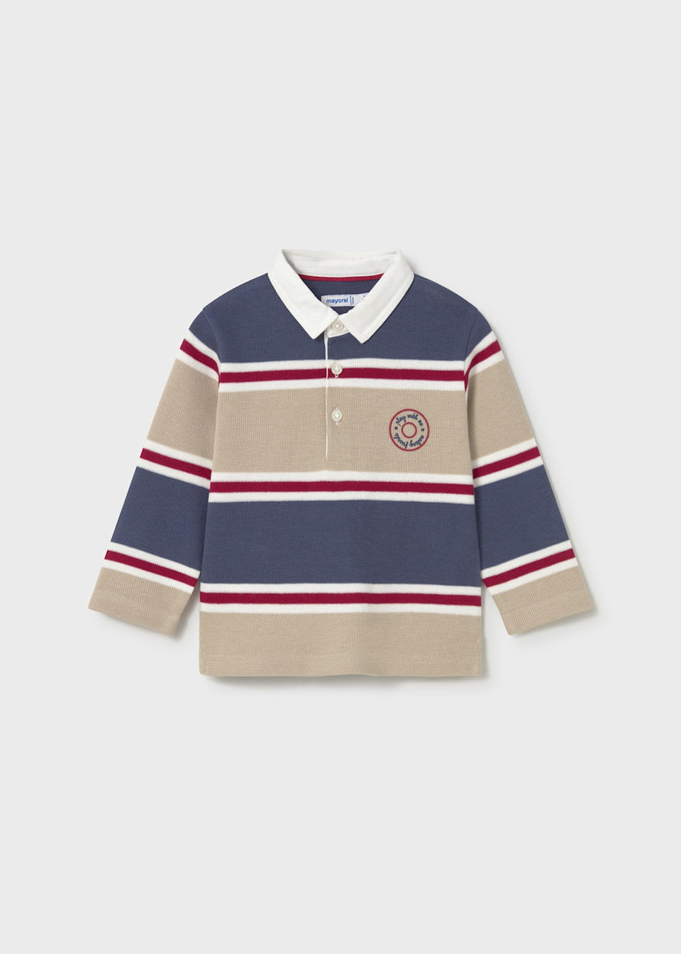 Poloshirt Blockstreifen Baby