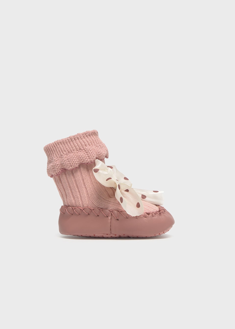 Chaussure à nœud nouveau-né