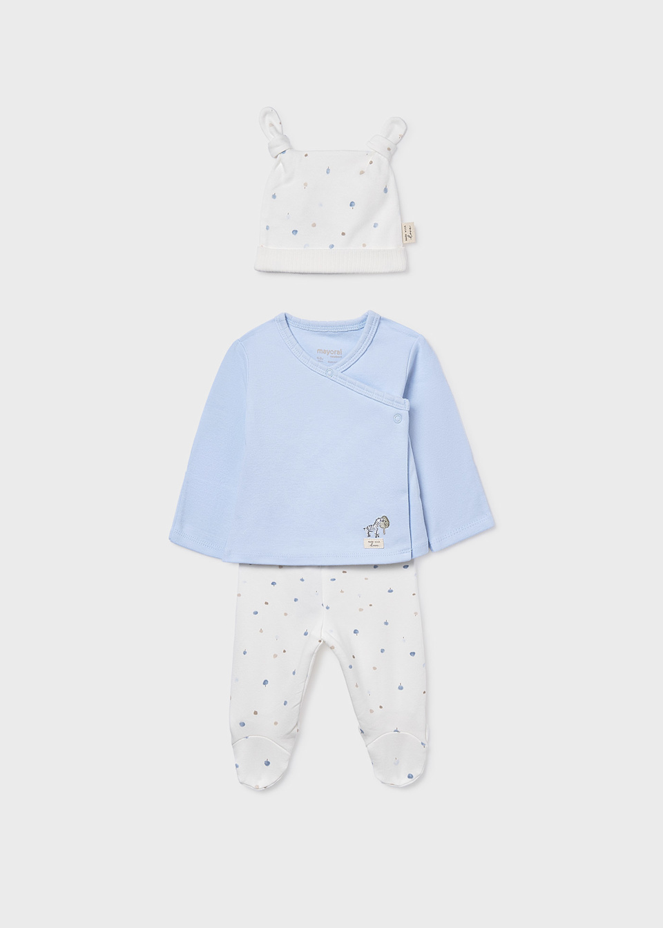 Baby unisex 3 piece gift set