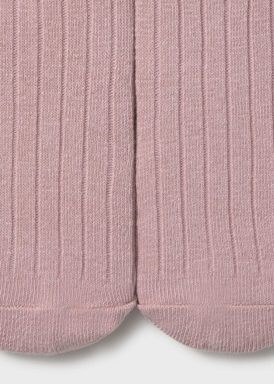 Unisex rib knit tights