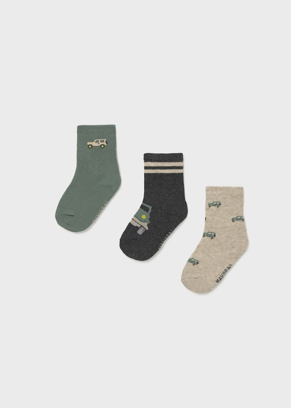 Set 3 calcetines fantasía bebé