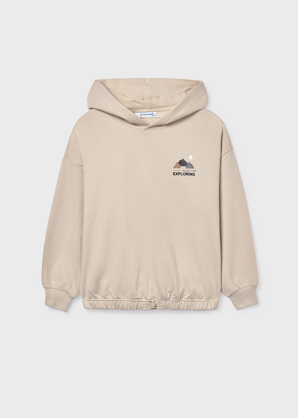 Sudadera larga niña