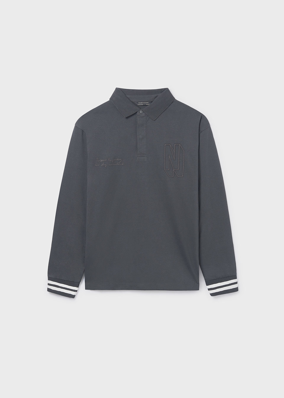 Boys contrast polo shirt