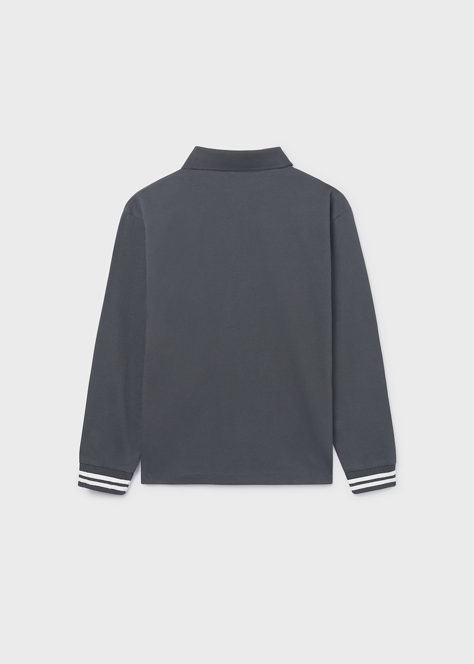 Boys contrast polo shirt