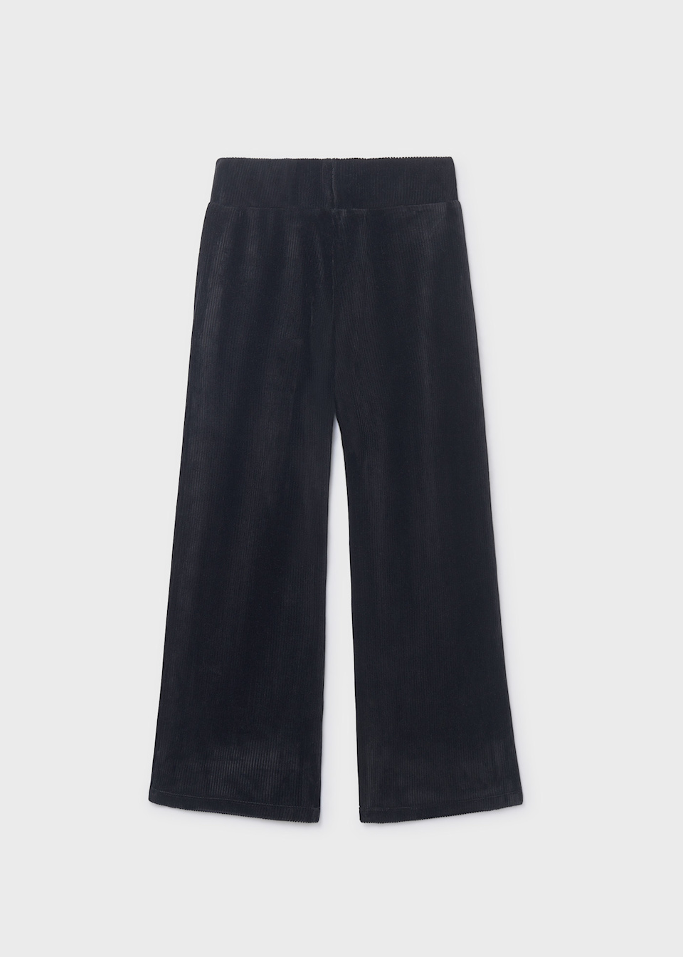 Girls corduroy knitted trousers