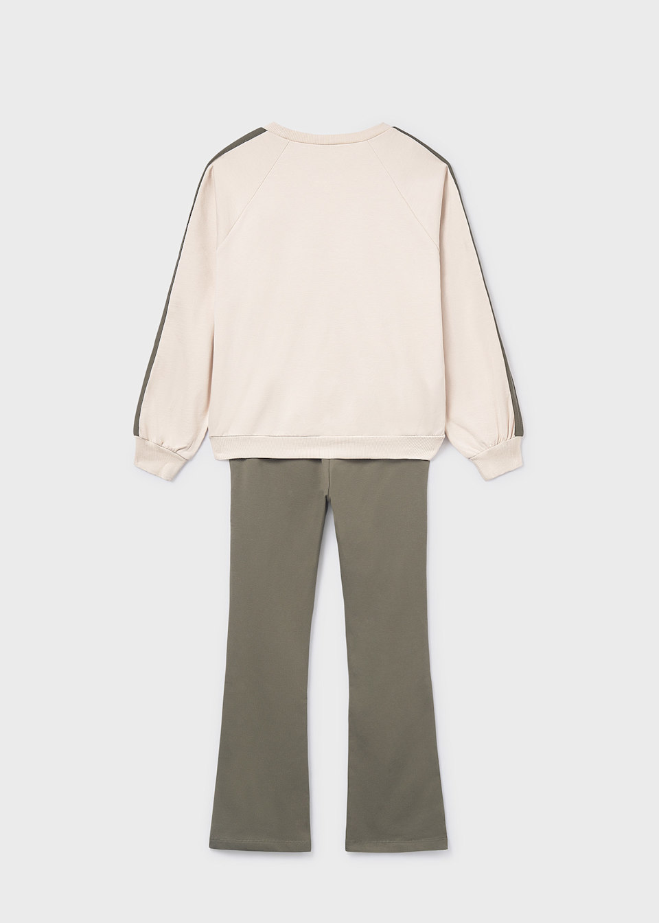 Girl Flare Leggings and Sweatshirt Set