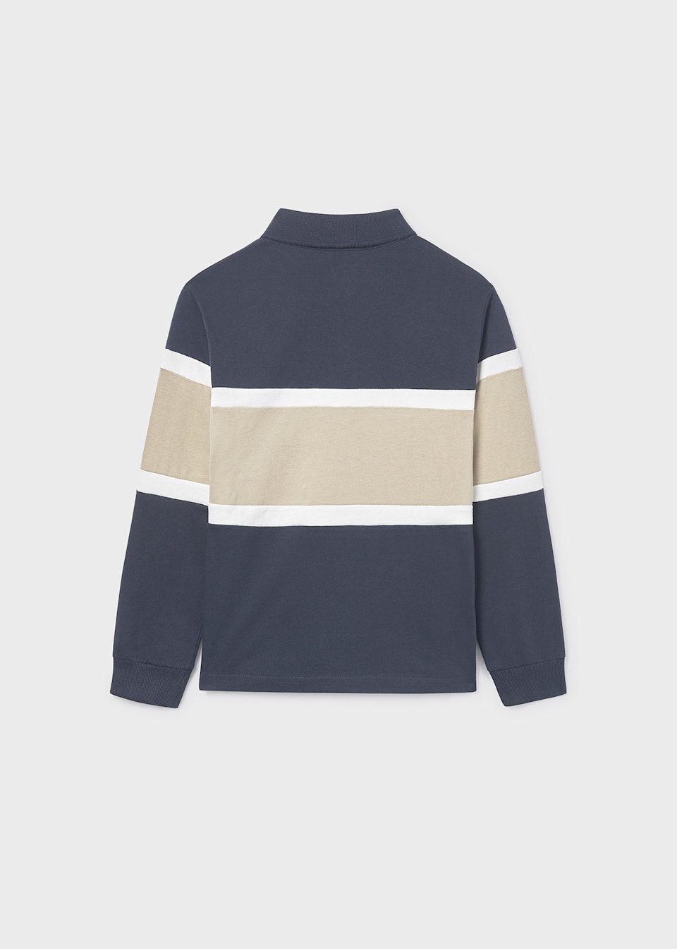 Boys block polo shirt