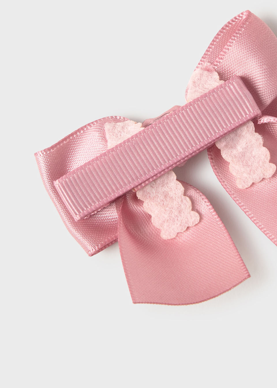 Clip mini mit Schleife Baby