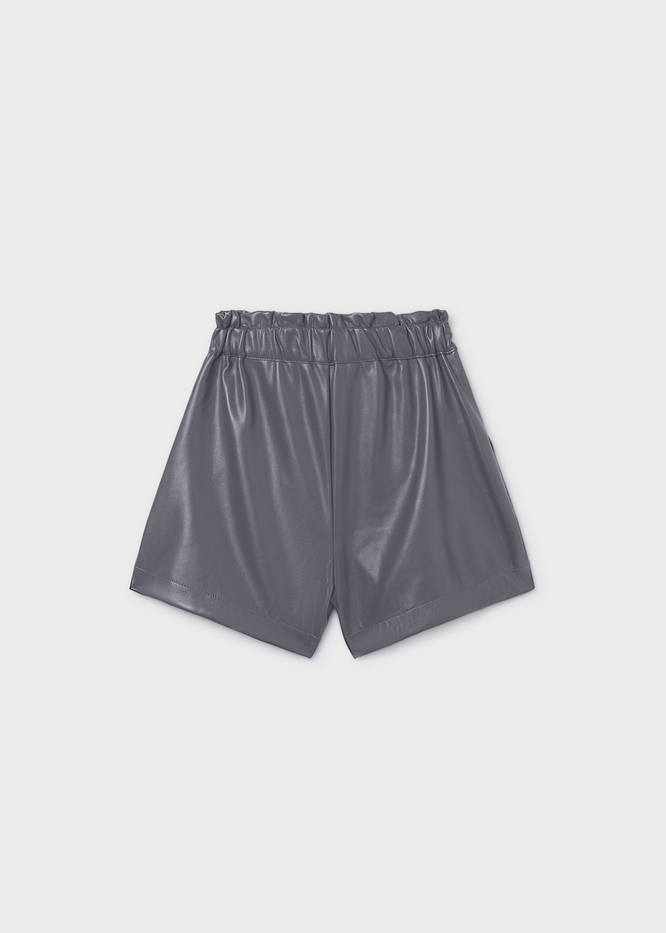 Girls leatherette shorts