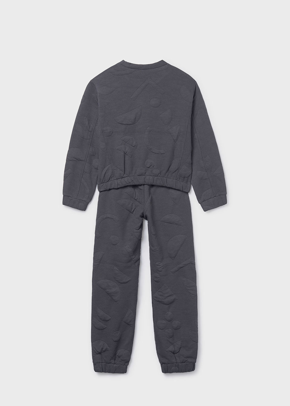 Girls quilted tracksuit