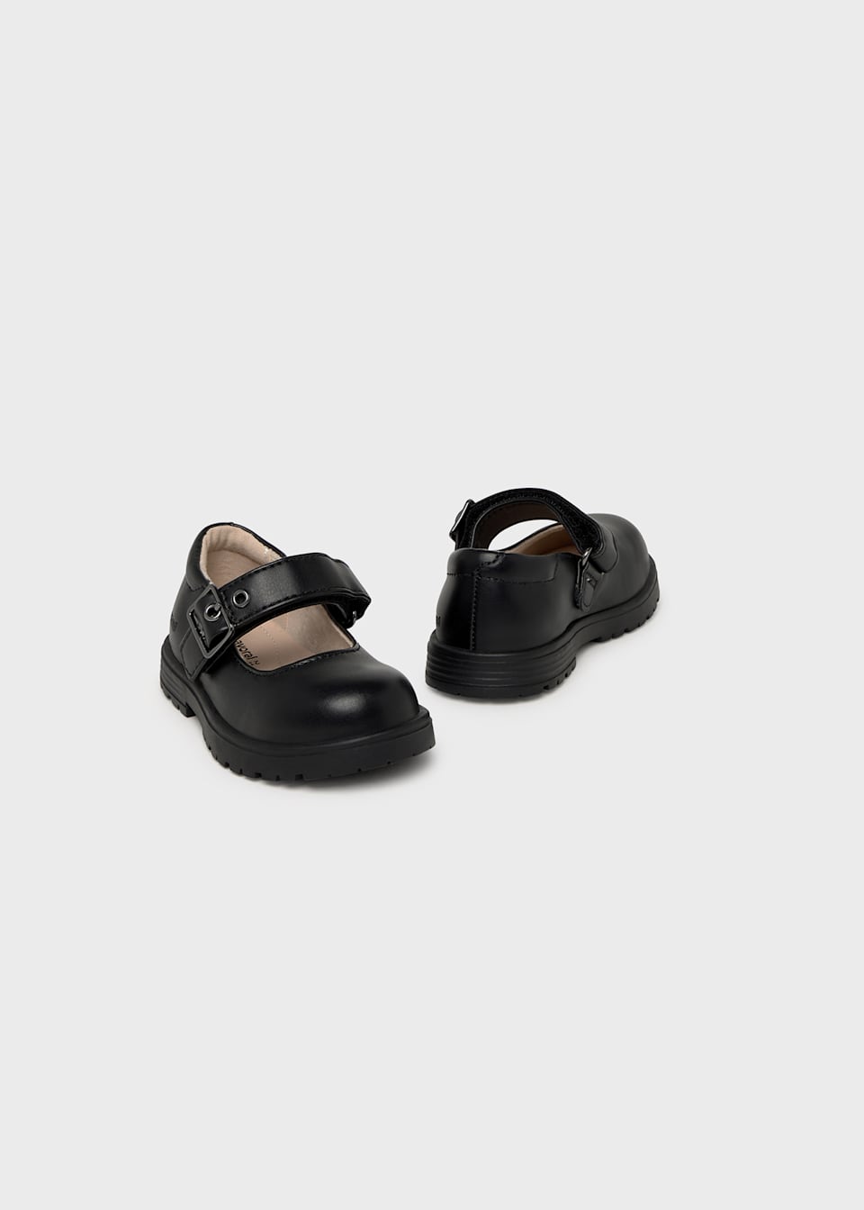 Baby Mary Janes with toothed sole