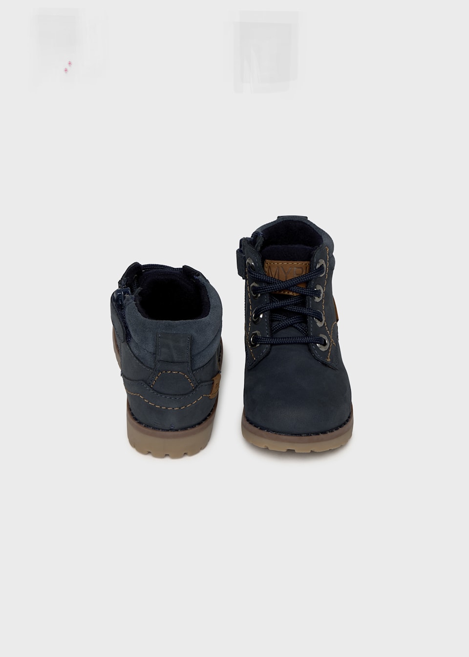 Bottines cuir nubuck  bébé