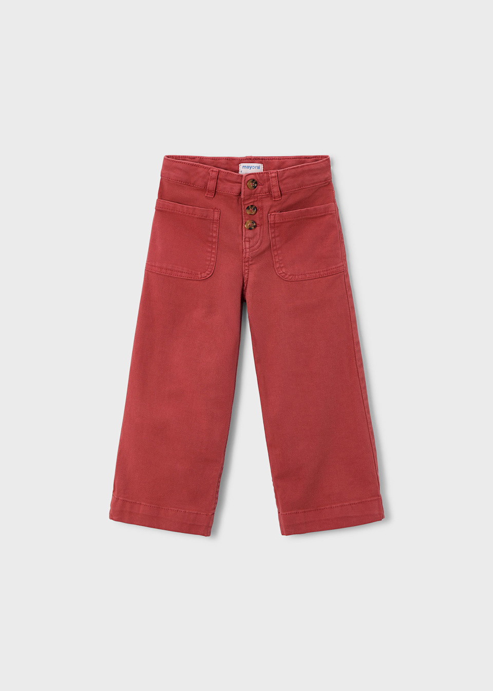 Girls twill trousers