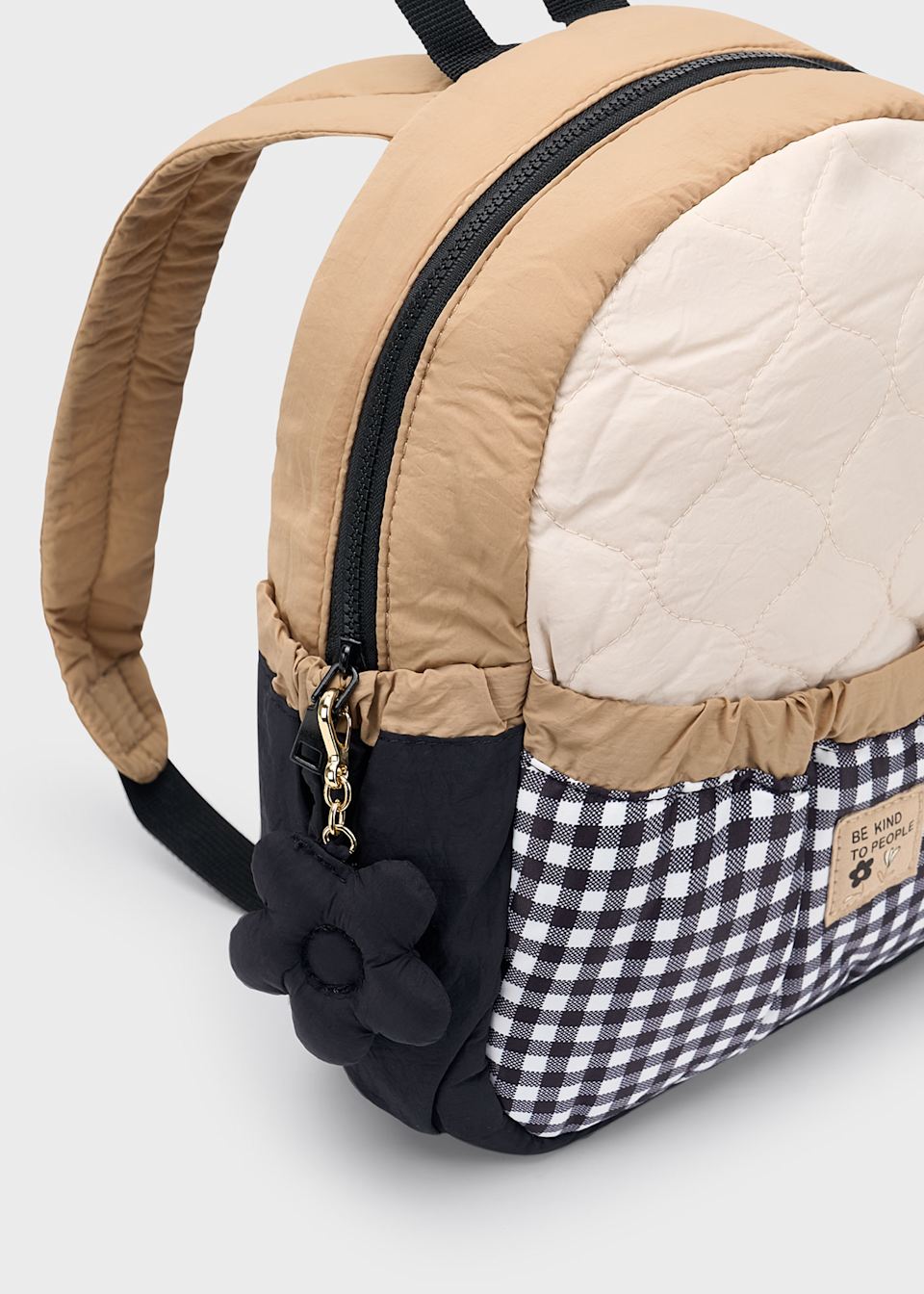 Girls quilted backpack