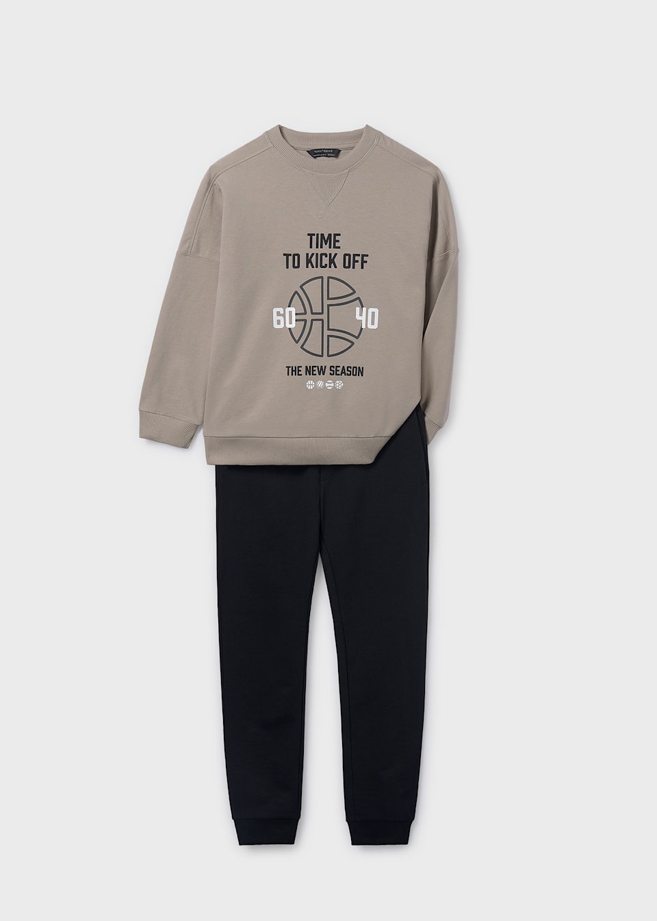 Boys print tracksuit