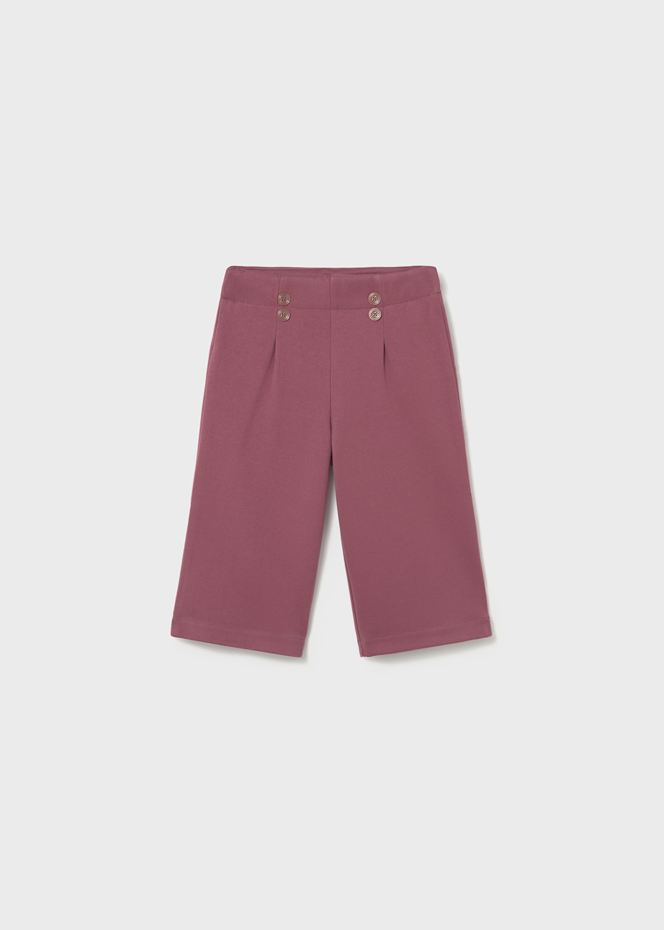 Baby twill knitted trousers