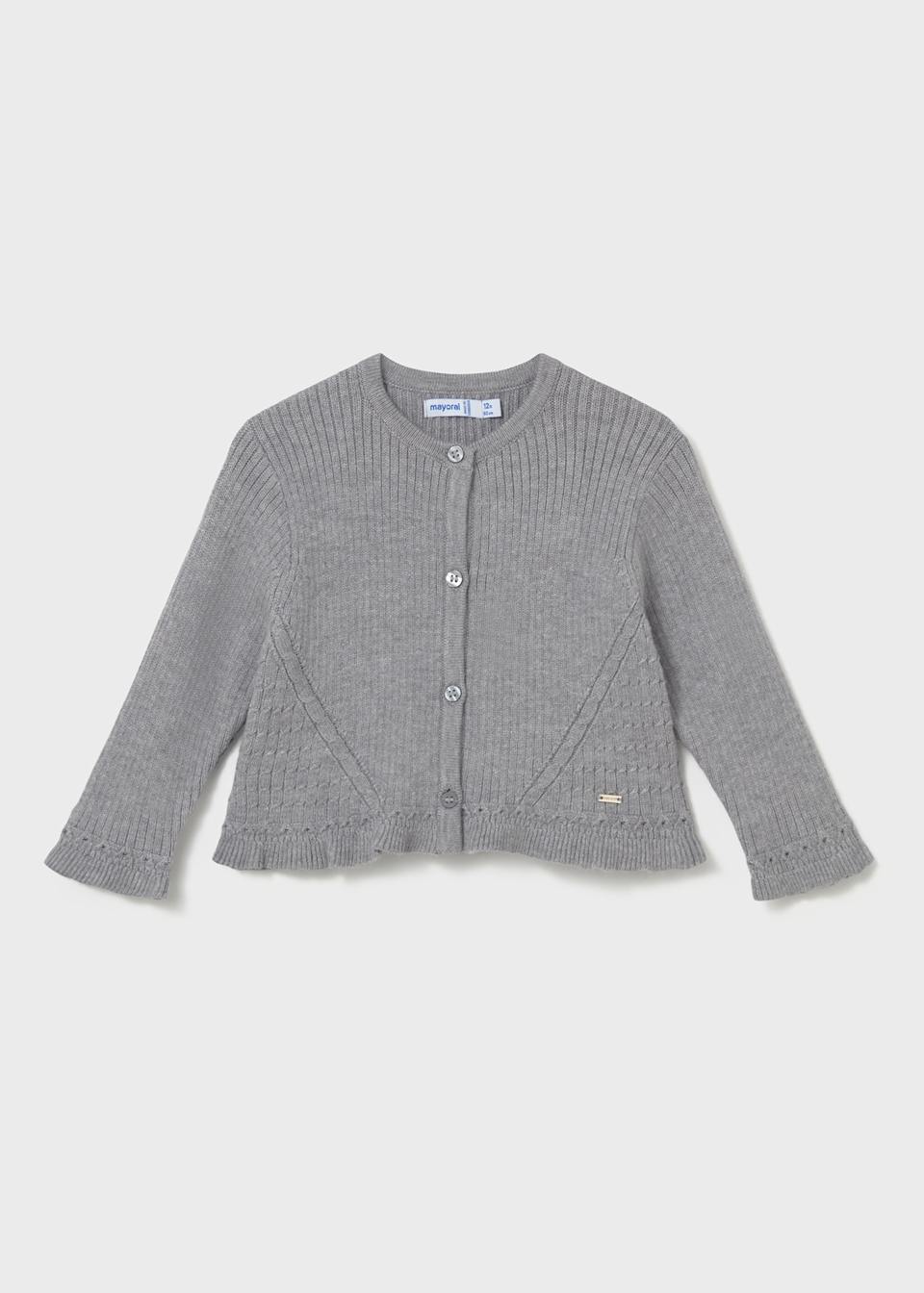 Strickjacke Volants Baby