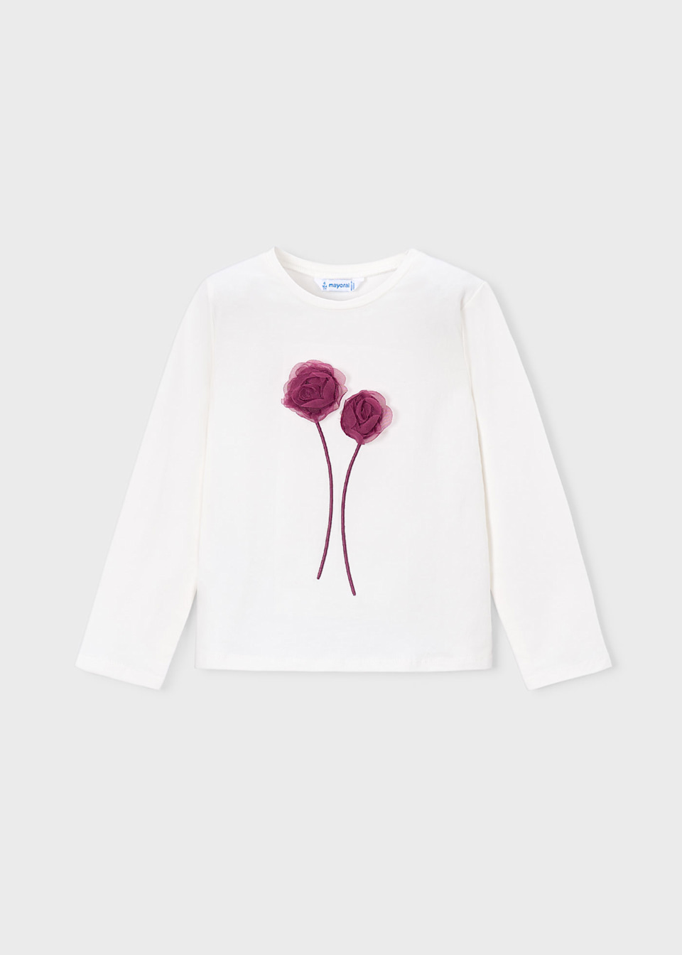 Girl's flower T-shirt