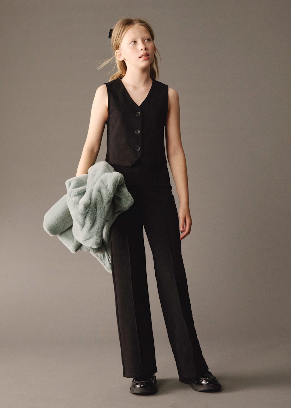 Girl Pants and Vest Set