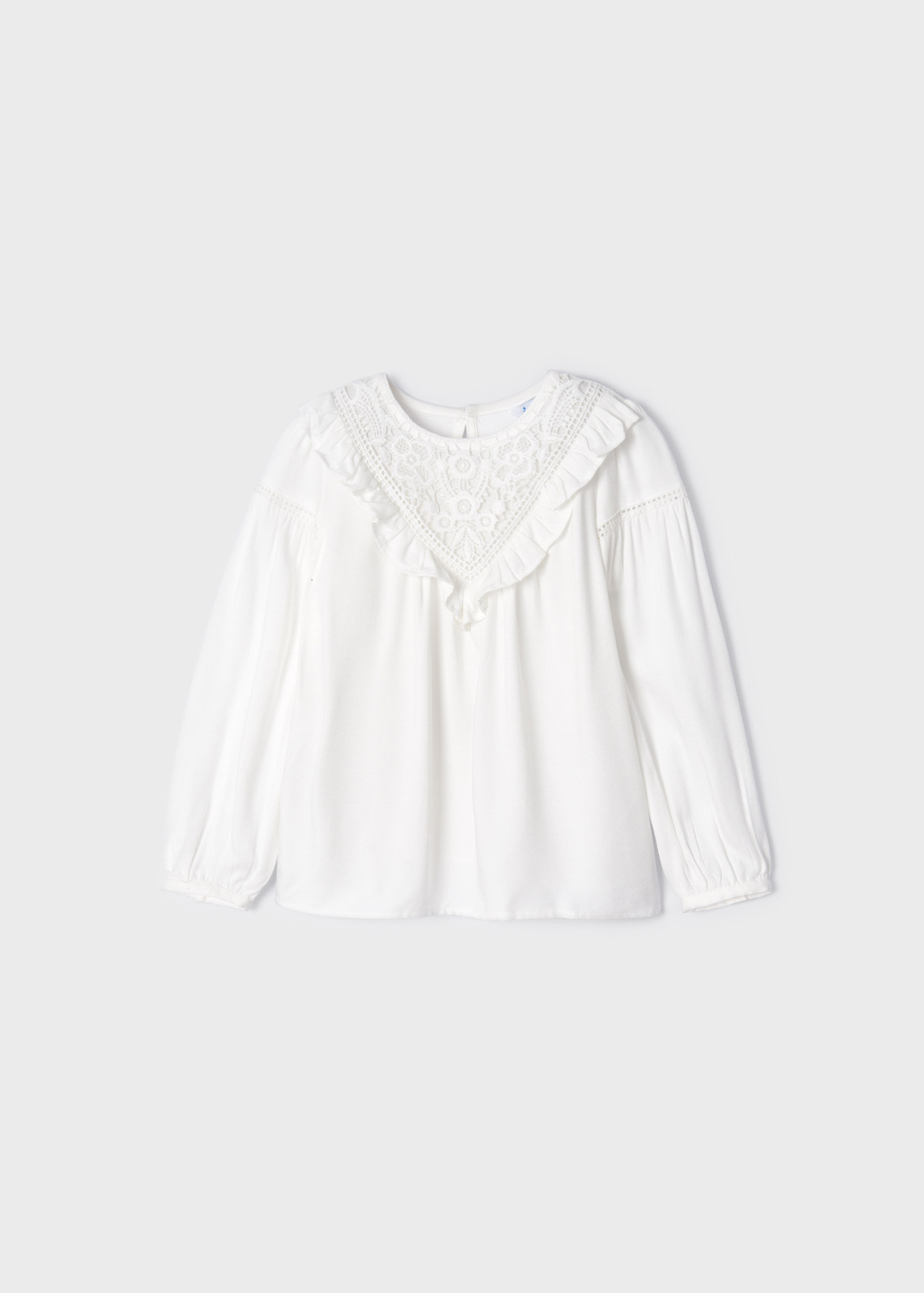 Abito Elegante Manica Lunga Bambina MIMOSA ALMENDRA