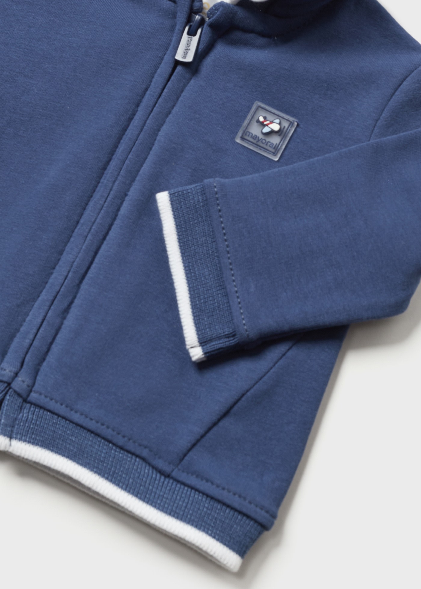 Piumino 100 grammi Pellizzari blu indaco con cappuccio