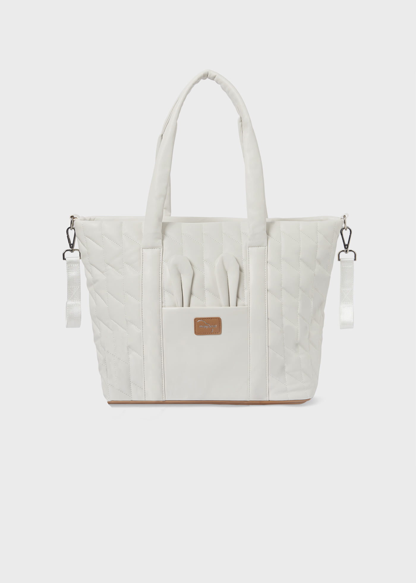 ASOS DESIGN - Maxi borsa oversize imbottita in nylon kaki | ASOS