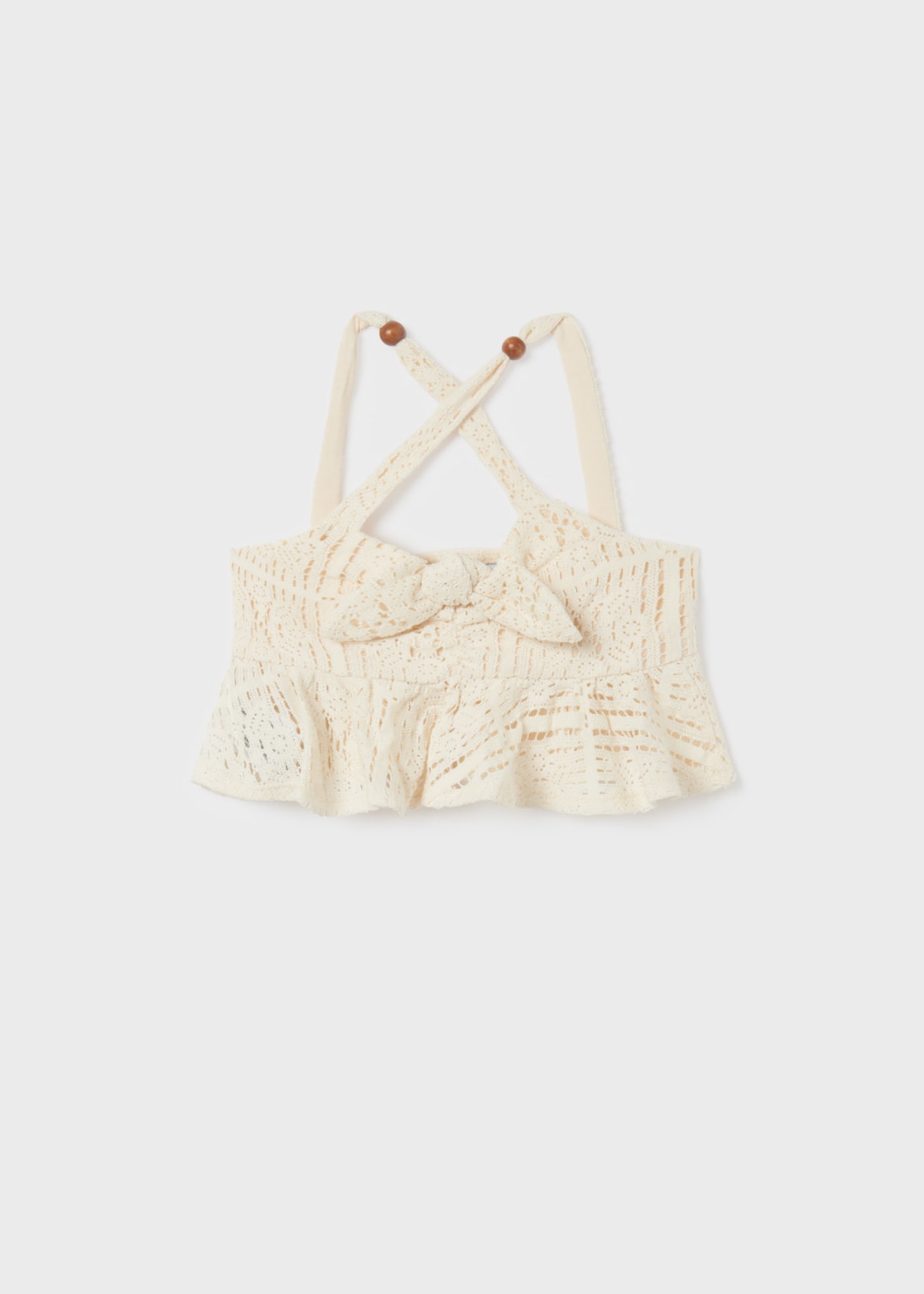 Top En Crochet Pour Filles Pois Chiche Mayoral