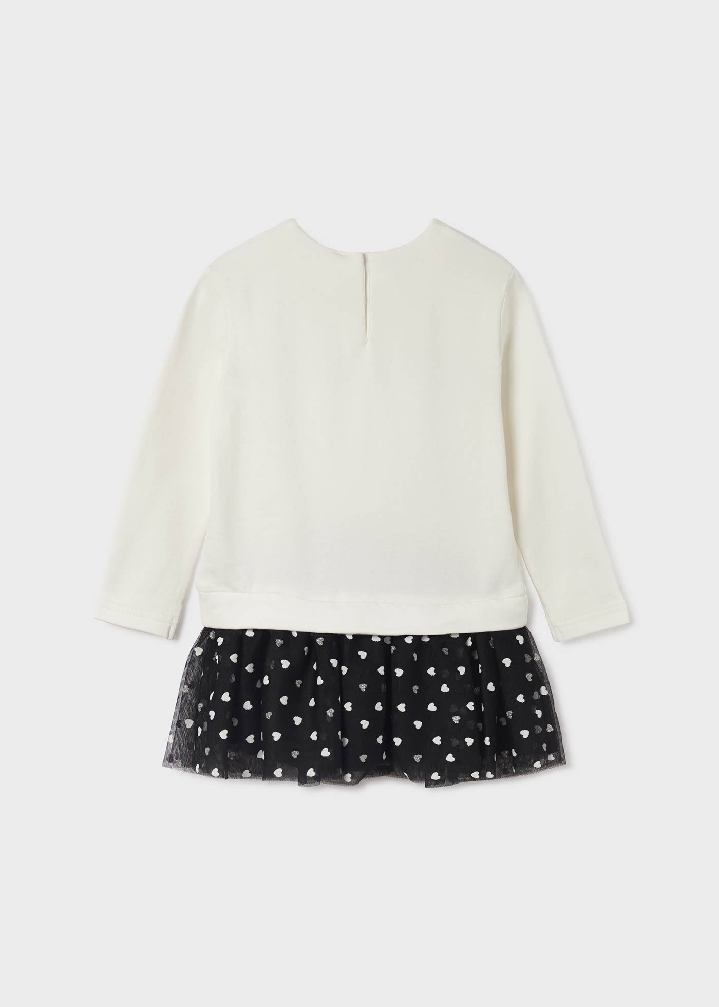 Vestito abbinato tricot e tulle neonata | Mayoral