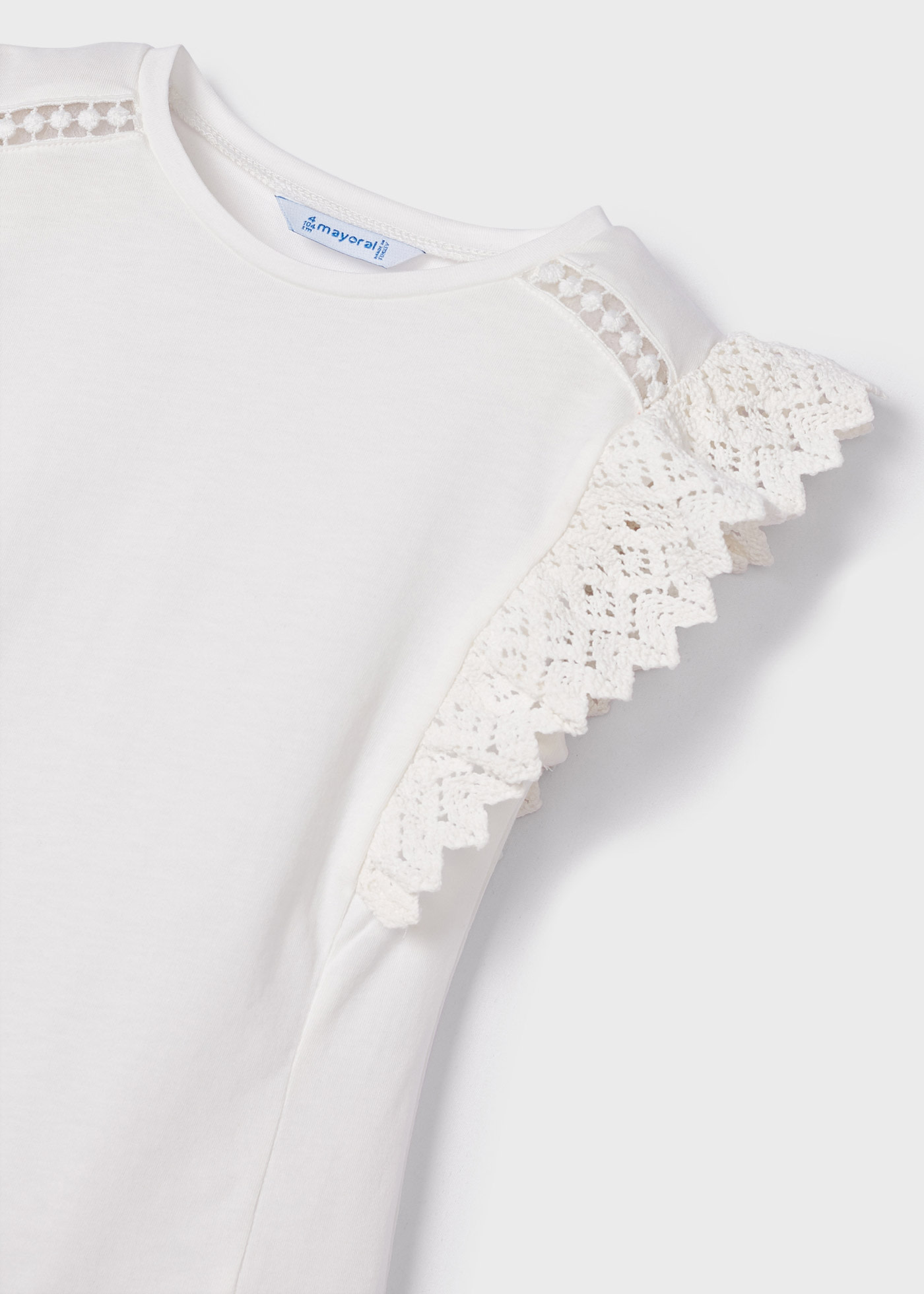 T-shirt Fille Miss Blumarine Taille 12 Ans - Modèle 405TS67 - Neuf Avec étiquettes - Super Promotion