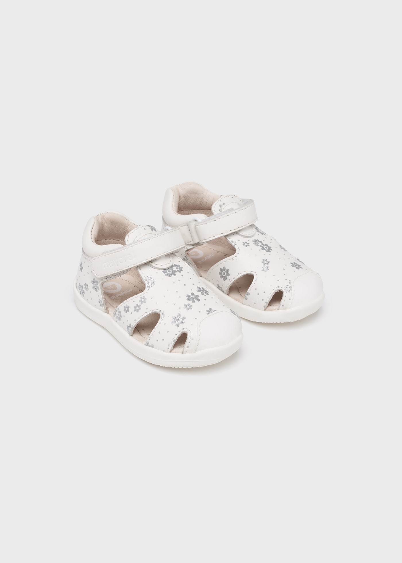 Sandales Premiers Pas Biomecanics Pour Enfants - Cuir, Bout Renforcé, Semelle Souple, Fermeture Velcro - Modèle 252125 - 6