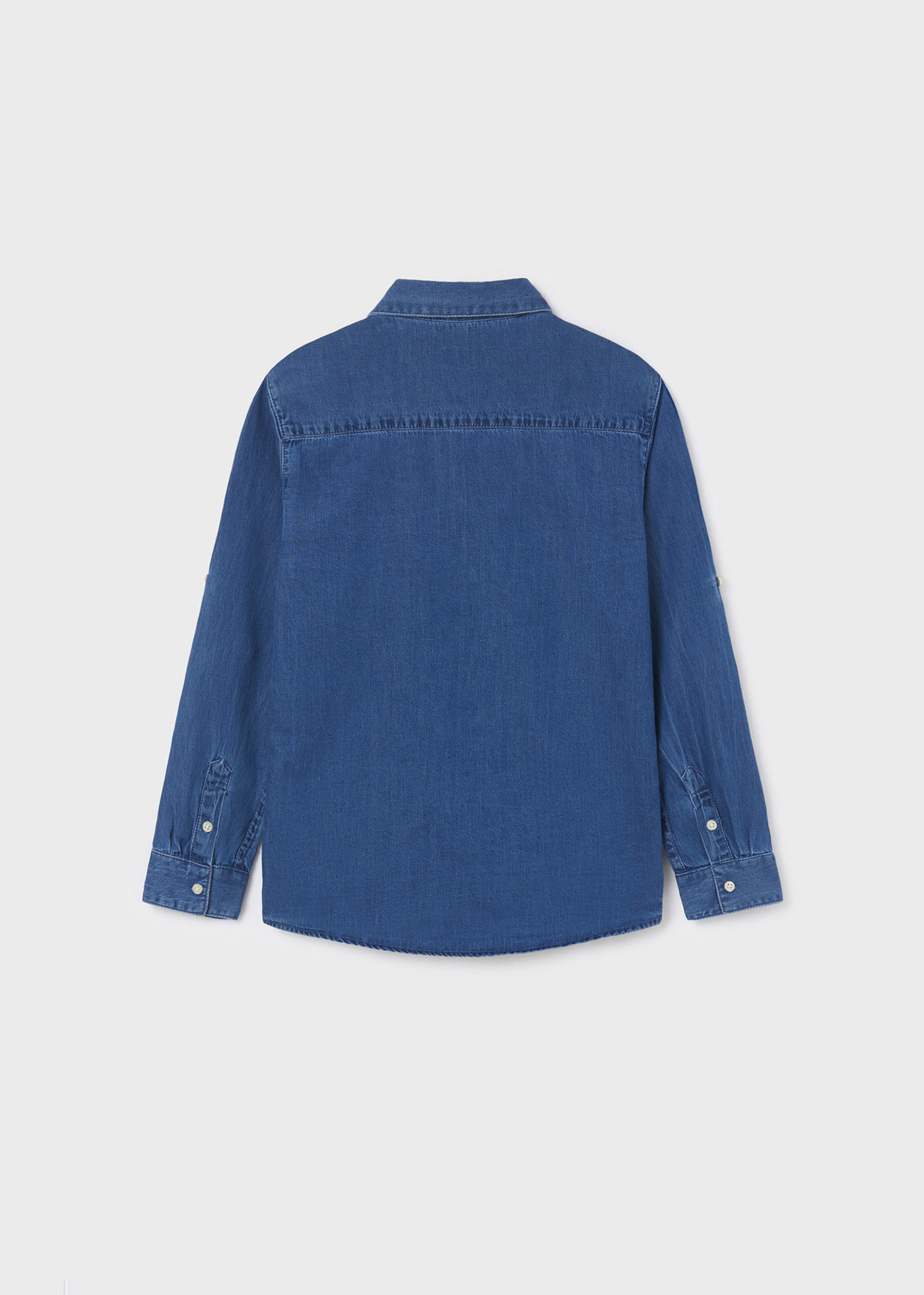 Maglietta Maniche Lunghe In Cotone Per Bambino - Scavatore Navy - Taglia 2-3 Anni