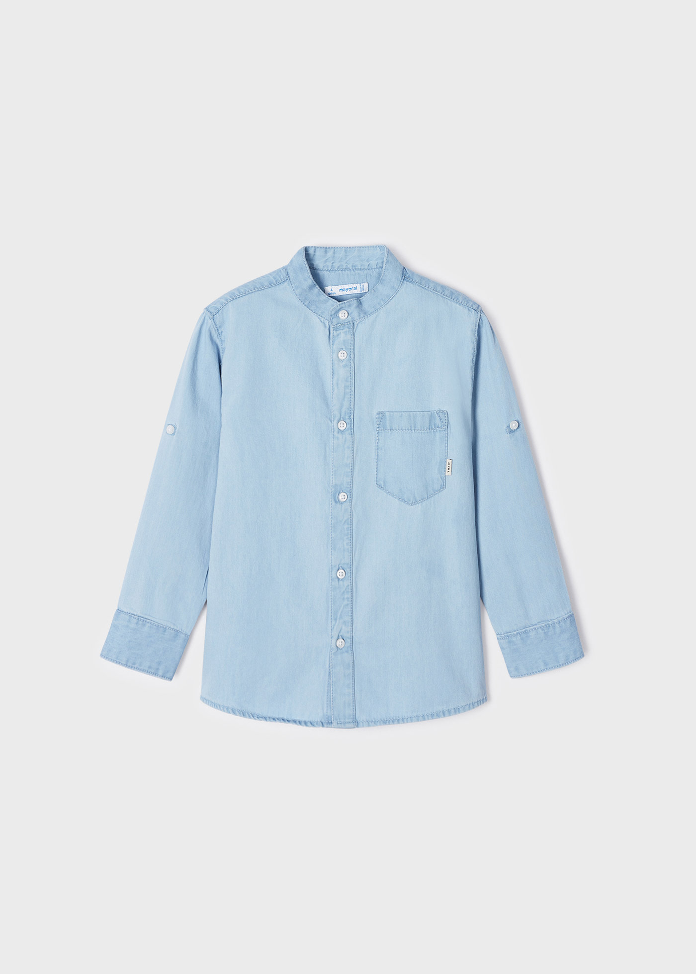 Camicia uomo sartoriale in oxford di cotone manica lunga
