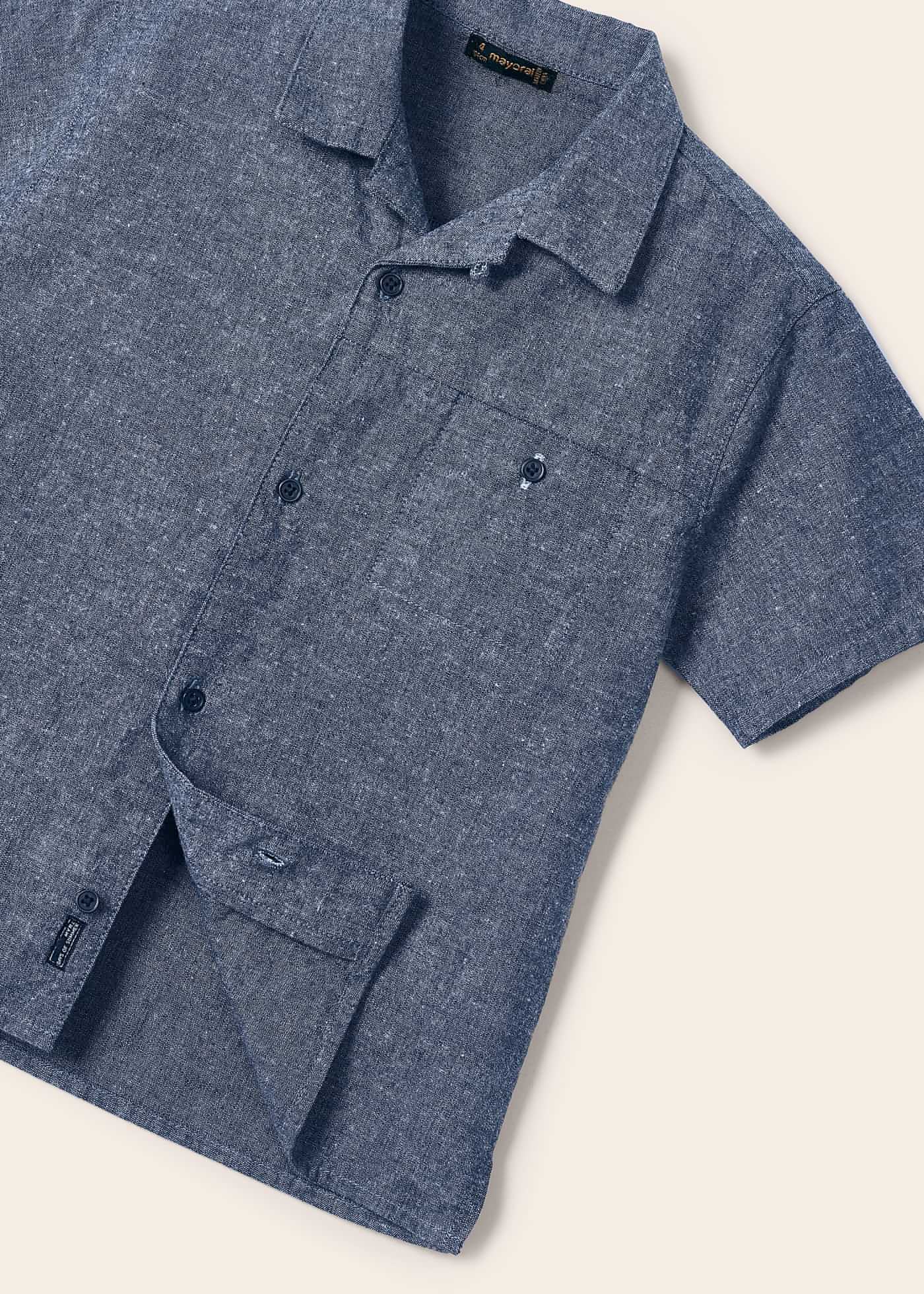 Completo Estivo Bambino Maglietta Ricamo Veicoli E Pantaloncini Righe - Tuta 2 Pezzi