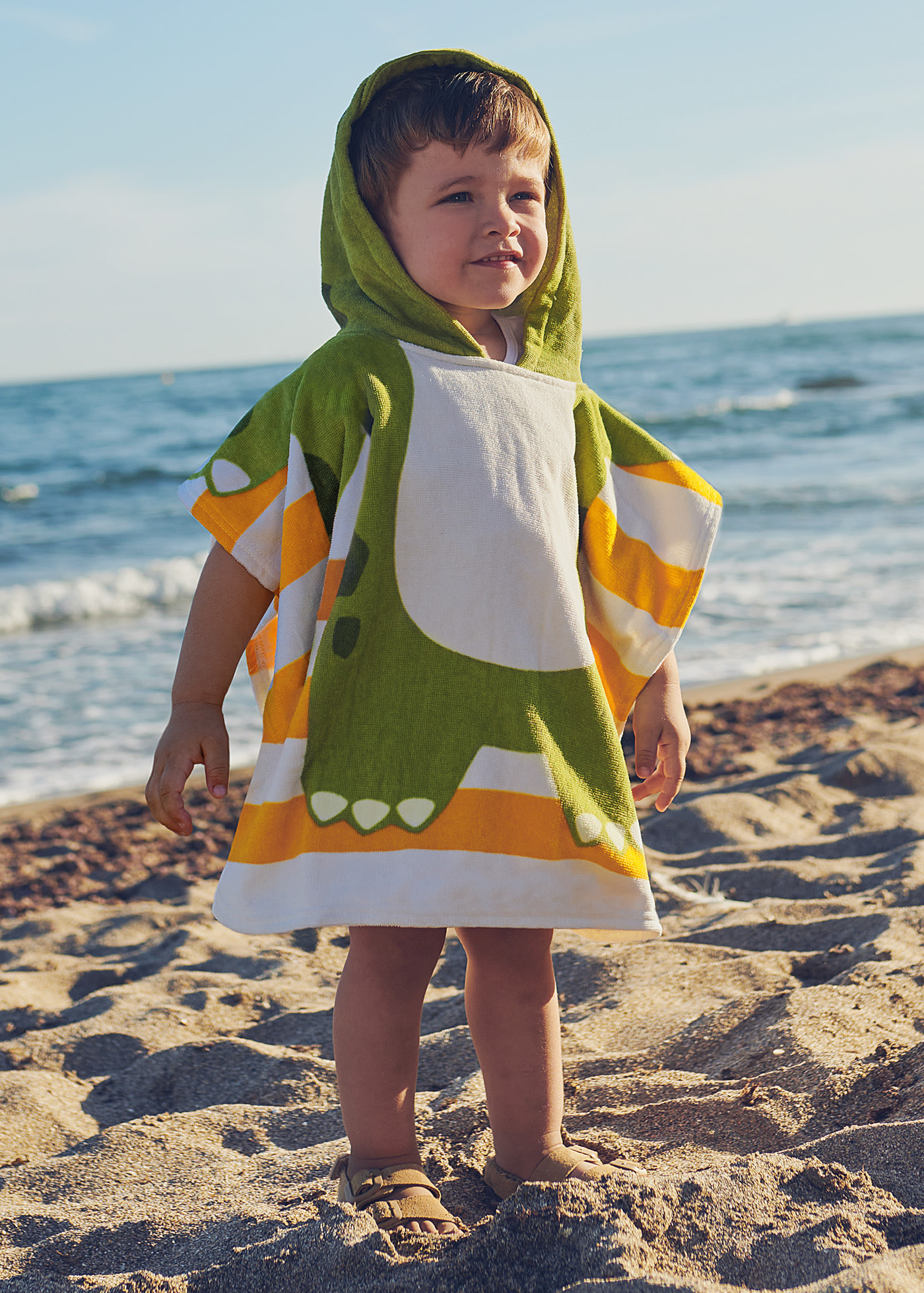 Hooded poncho towel baby Amber Mayoral