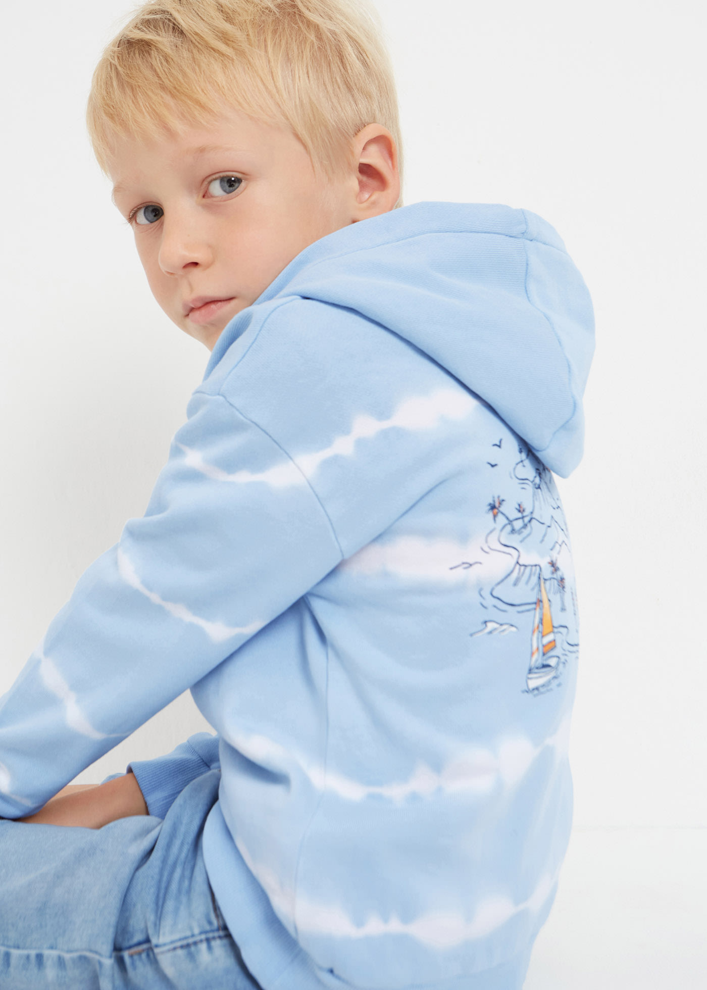 Sweat à Capuche Dinosaure Pour Enfants 3-14 Ans - Rouge - Taille Jusqu’à 152 Cm - Polyester Doux