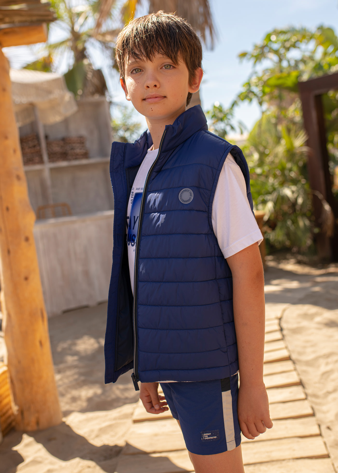 GILET BLU E ROSSO BAMBINO E TEENAGER