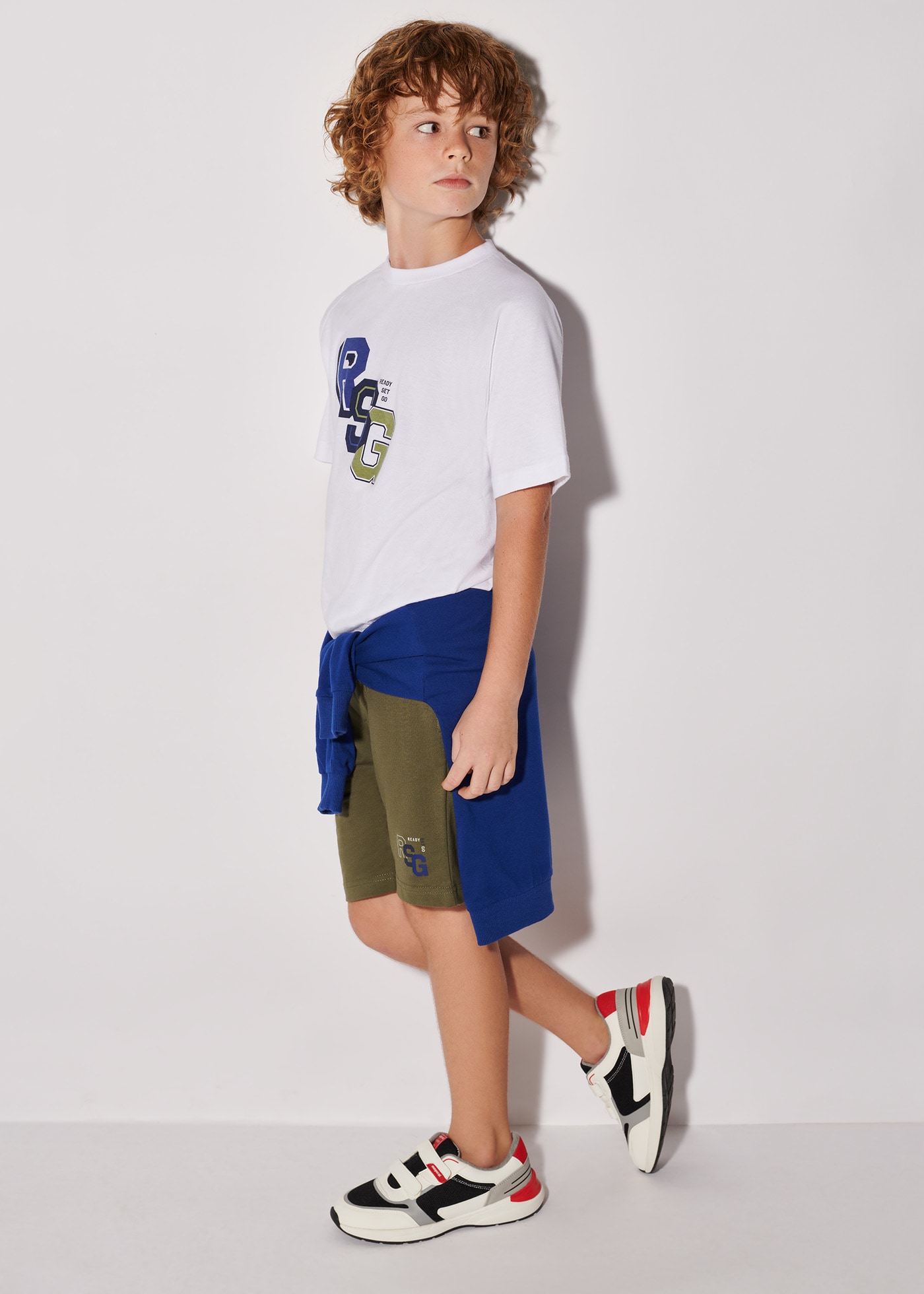 Disney Ensemble Survêtement Garçon Mickey Mouse Bleu chiné
