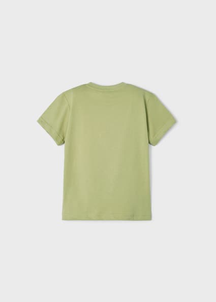 Koszulka z bawełny zrównoważonej dla chłopca Kiwi