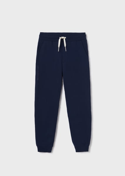Pantalón largo deportivo con algodón para chico Marino | Mayoral ® Pantalón largo deportivo con algodón para chico Marino | Mayoral ®