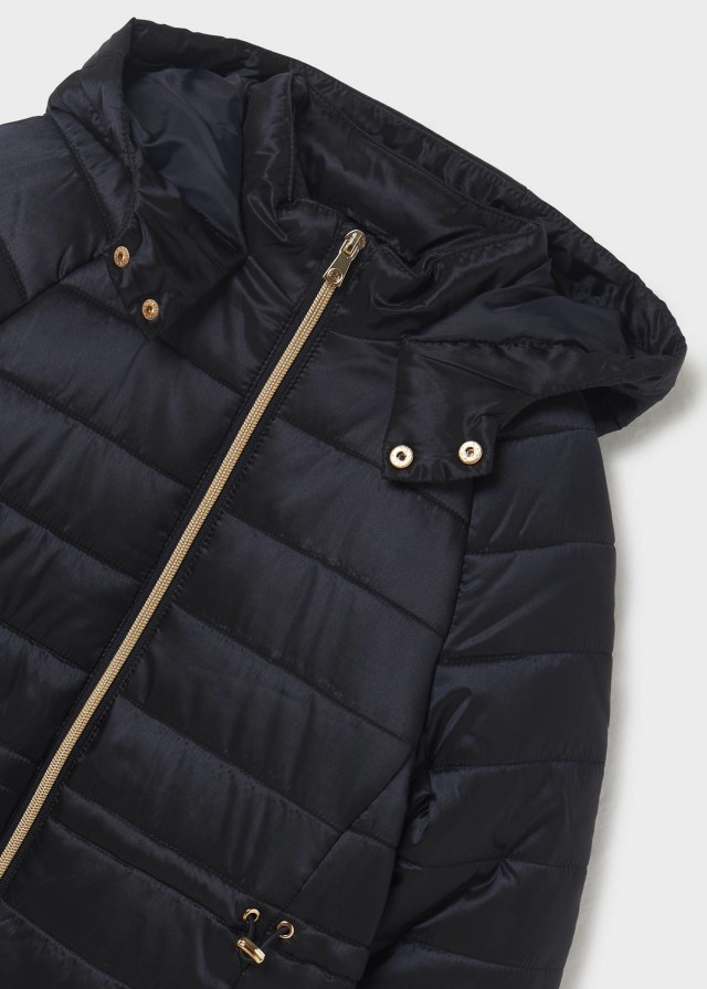 Non Solo Moda Giubbotto lungo da donna con cappuccio: in offerta a 49.99€ su