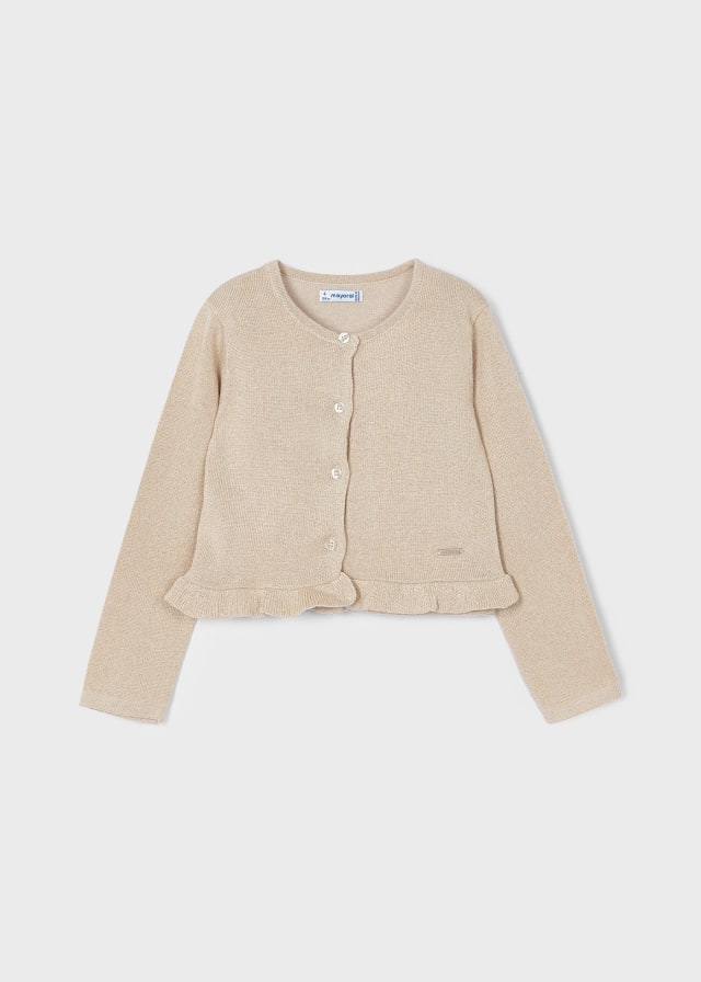 VR7 Neuf Enfants Filles Bolero Cardigan Tricot Gilets Haut Âge