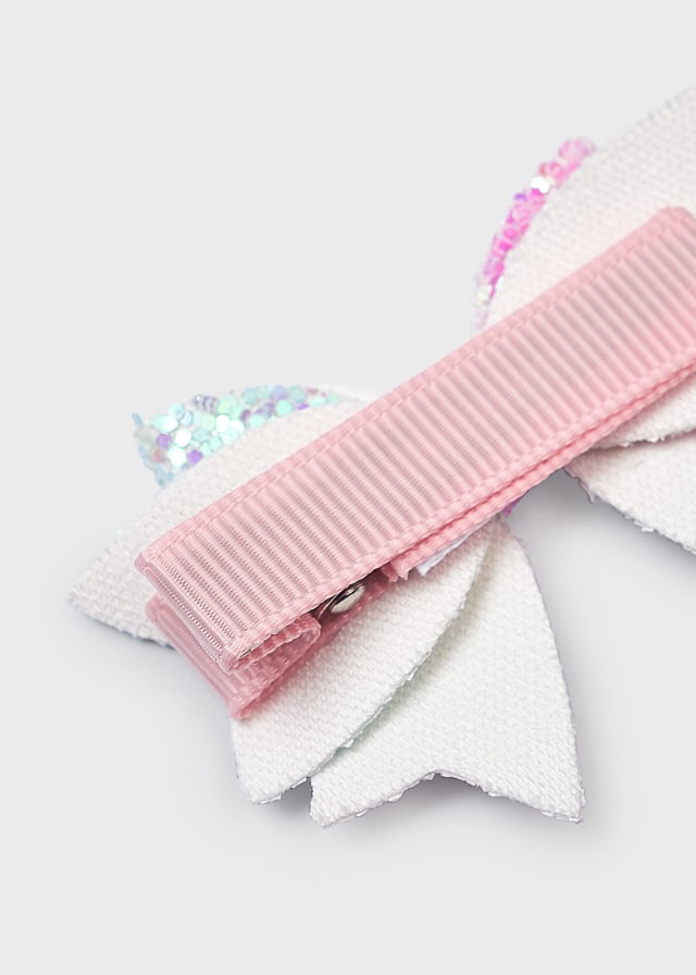 Fermagli per capelli a farfalla glitterati